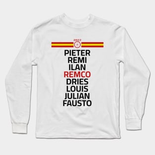 Remco Evenepoel Team Victory - La Vuelta 2022 Long Sleeve T-Shirt